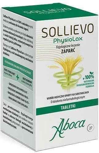 Sollievo PhysioLax x 27 tablets, constipation treatments