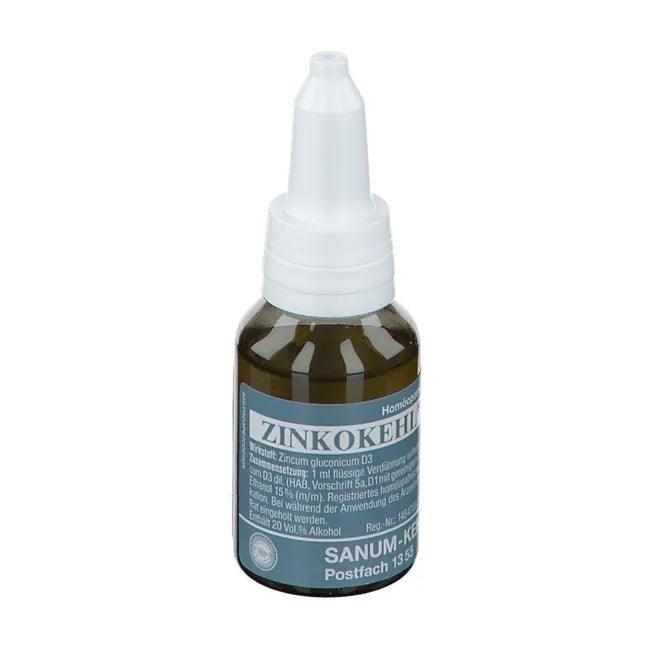 Sore throat, stuffy nose, sneezing, coughing, nasal congestion, ZINKOKEHL drops D 3 - UKDorf 