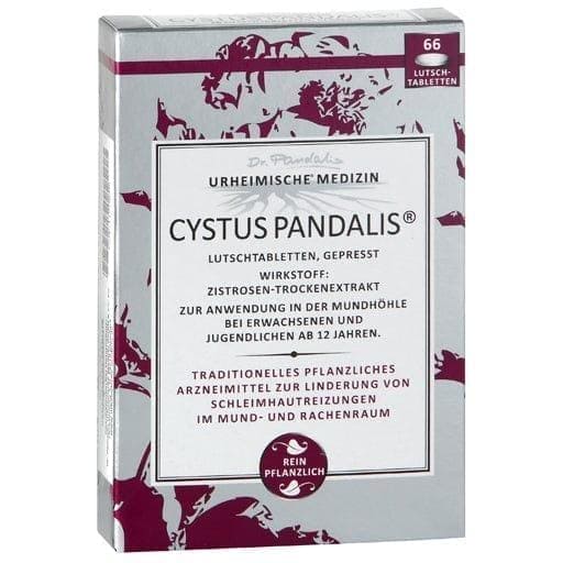 Sore throat treatment, CYSTUS Pandalis lozenges - UKDorf 