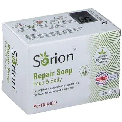 SORION Repair Soap, Nim bark, leaf extract, coconut oil, Curcumarhizoma Extract - UKDorf 