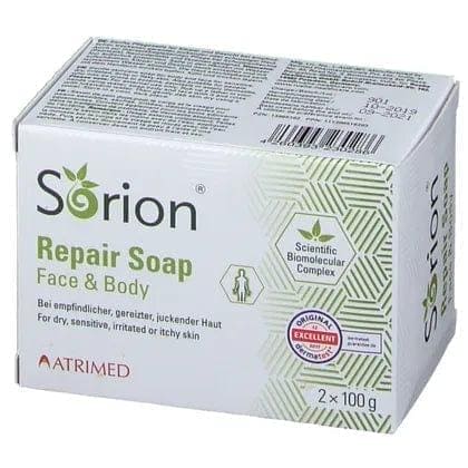 SORION Repair Soap, Nim bark, leaf extract, coconut oil, Curcumarhizoma Extract - UKDorf 
