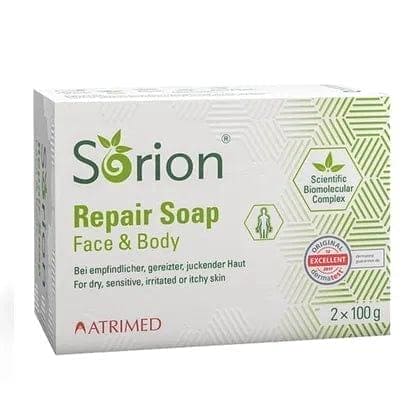 SORION Repair Soap, Nim bark, leaf extract, coconut oil, Curcumarhizoma Extract - UKDorf 