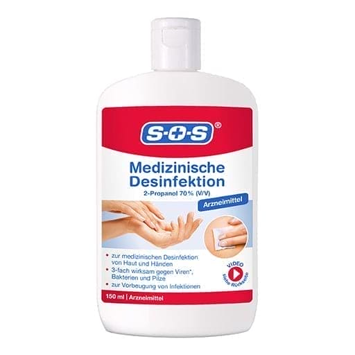 SOS MEDICAL disinfection hands, skin - UKDorf 