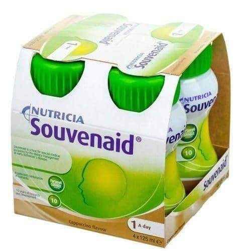 Souvenaid cappuccino flavor 125ml x 4 pieces UK