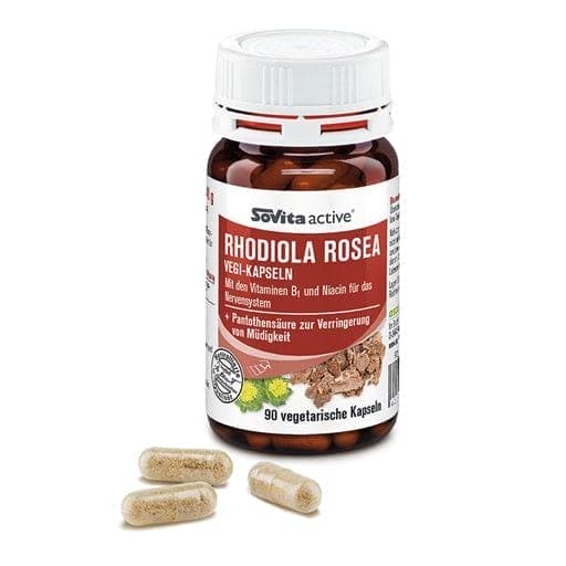 SOVITA ACTIVE Rhodiola Rosea Vegi Capsules - UKDorf 