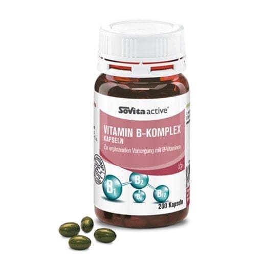SOVITA ACTIVE vitamin B complex capsules - UKDorf 