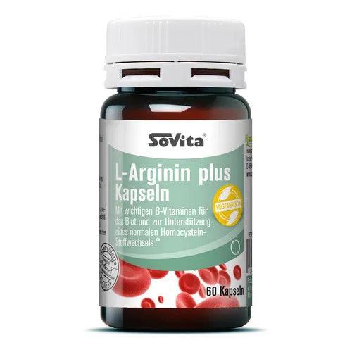 SOVITA CARE L-arginine plus capsules - UKDorf 