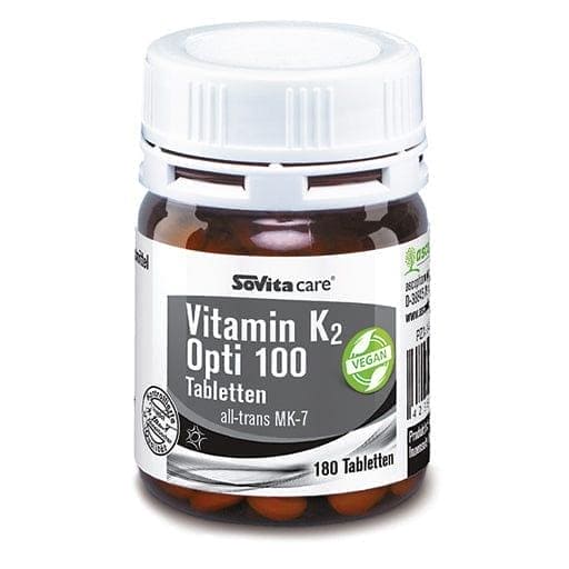 SOVITA CARE Vitamin K2 Opti 100 tablets - UKDorf 