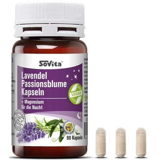 SOVITA lavender passion flower capsules - UKDorf 