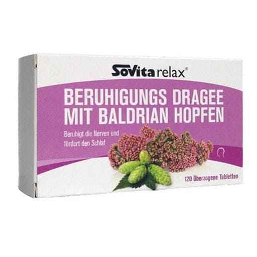 RELAX calming dragee with valerian hops