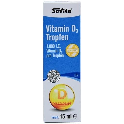 SOVITA vitamin D3 drops - UKDorf 
