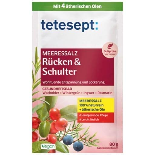 Special cosmetic bath, Sea Salt Back & Shoulder - UKDorf 