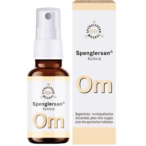 SPENGLERSAN Colloid Om, Homeopathic medicine - UKDorf 