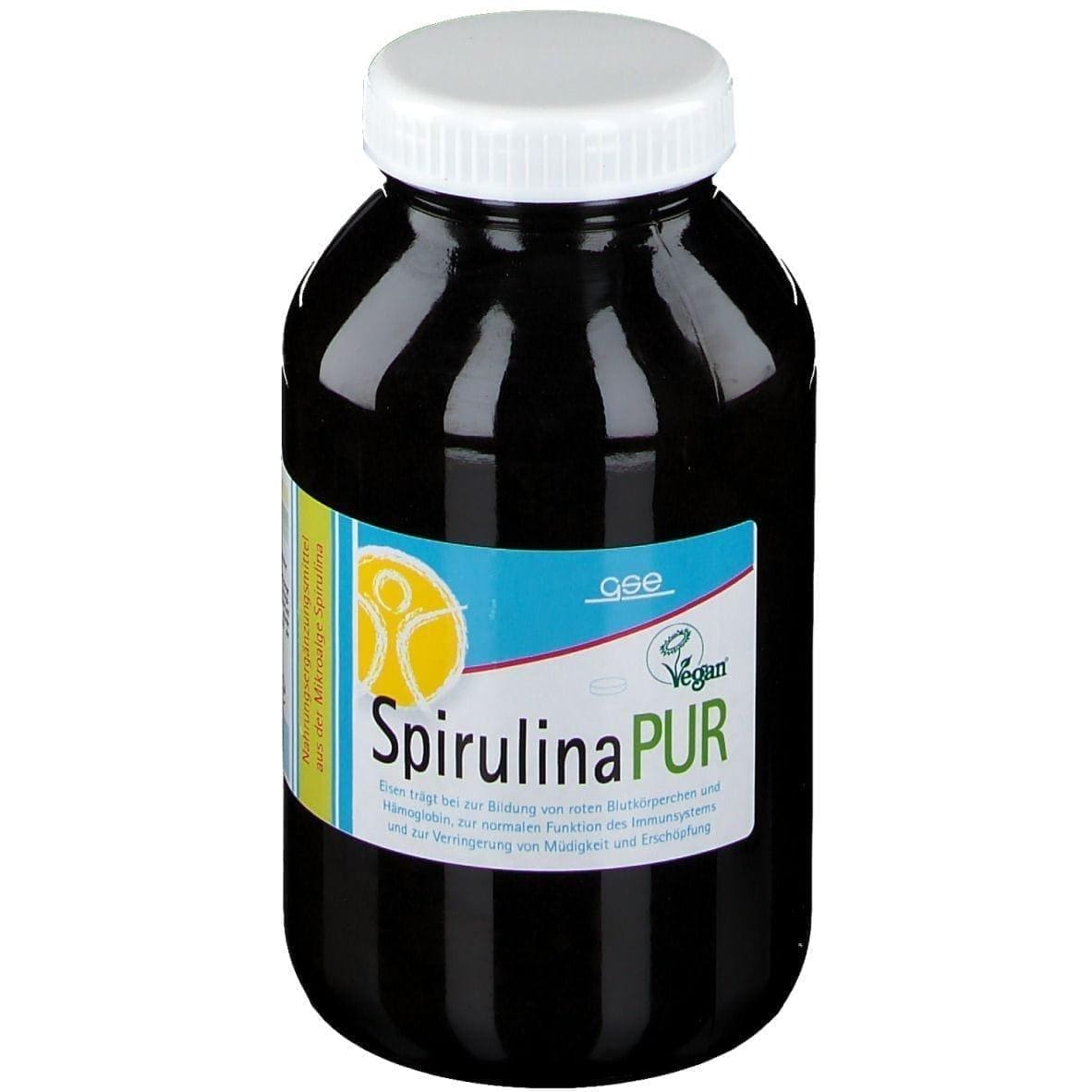 SPIRULINA 500 mg pure tablets - UKDorf 
