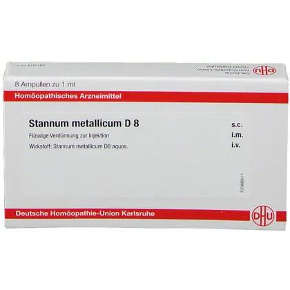 STANNUM METALLICUM D 8 ampoules - UKDorf 
