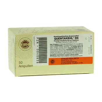 Strep throat, meningitis, syphilis, gonorrhea, QUENTAKEHL D 6 ampoules - UKDorf 
