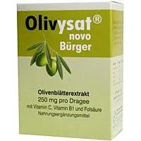 STRESS, olive leaf extract, OLIVYSAT novo citizen dragees - UKDorf 