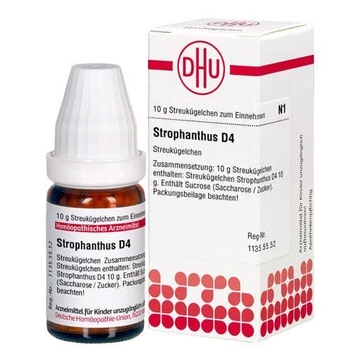 Strophanthus gratus, STROPHANTHUS D 4 globules - UKDorf 