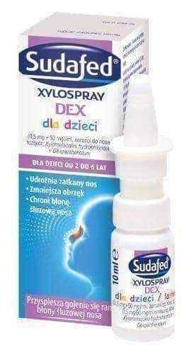 Sudafed Xylospray DEX for children nasal spray
