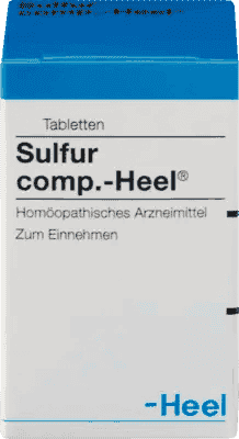 SULFUR COMP. Heel tablets, Eczema, dermatosis, Pruritus - UKDorf 