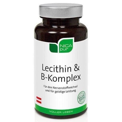 Sunflower lecithin, vitamin B complex, NICAPUR capsules - UKDorf 