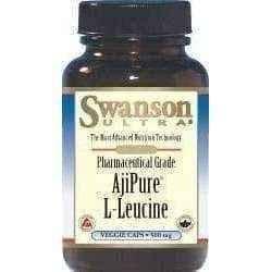 SWANSON AjiPure L-Leucine 500 mg capsules x 60 UK
