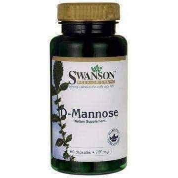 SWANSON D-Mannose 700mg x 60 capsules UK