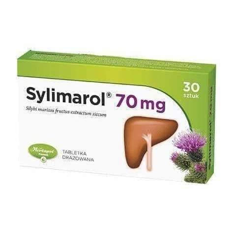 SYLIMAROL dragees 70mg x 30 (Mariani Silybi fructus extractum) UK