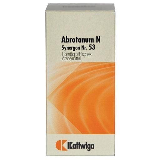 SYNERGON COMPLEX 53 Abrotanum N tablets - UKDorf 
