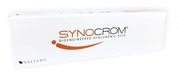 SYNOCROM, reduces pain and increases joint mobility, hyaluronic acid UK
