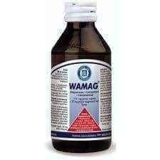 SYRUP 150ml WAMAG, liquid calcium magnesium, magnesium benefits UK