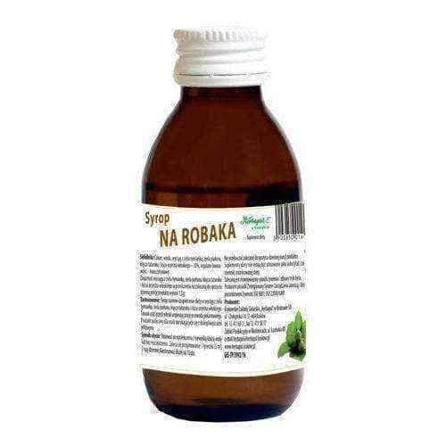 Syrup for the worm 100ml, intestinal ailments, wormwood herb UK