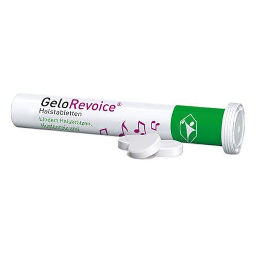 Tablets for sore throat, GELOREVOICE elderflower-menthol-free - UKDorf 