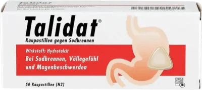TALIDAT chewing pastilles against heartburn - UKDorf 