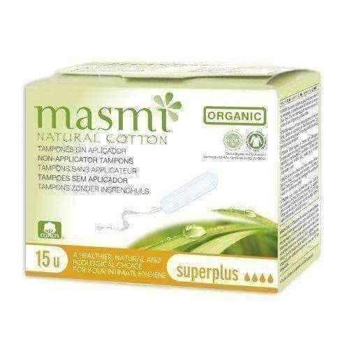TAMPER Super Plus - 15 pieces (without applicator), tampons super plus UK