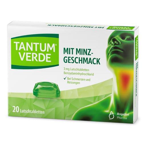 TANTUM VERDE 3 mg lozenges with mint flavor - UKDorf 