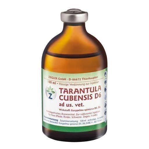 TARANTULA CUBENSIS D 6 solution for injection vet. Eurypelma spinicrus UK
