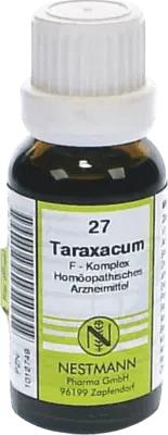 Taraxacum officinale, TARAXACUM F Complex 27 Dilution - UKDorf 