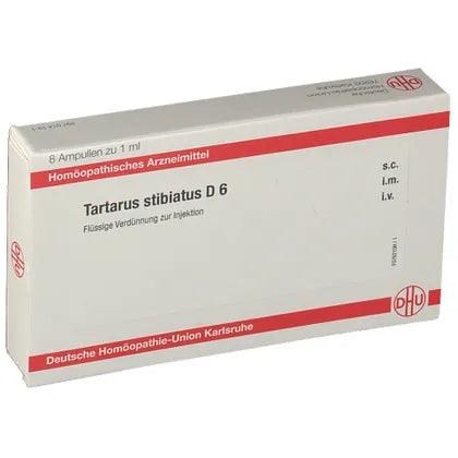 TARTARUS STIBIATUS D 6 ampoules - UKDorf 
