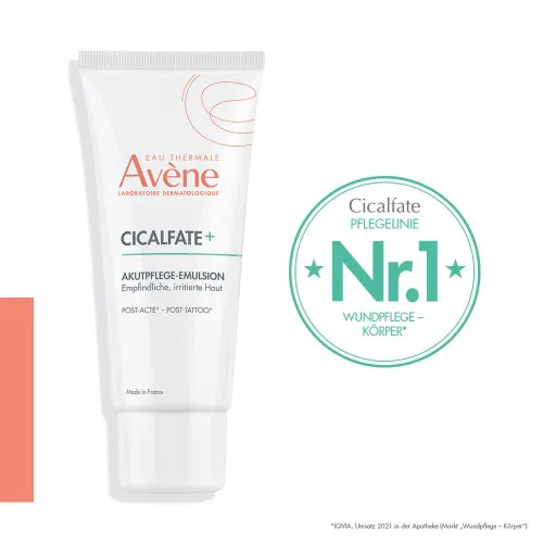 tattoo Avène Cicalfate+ acute care emulsion post-acte-tattoo