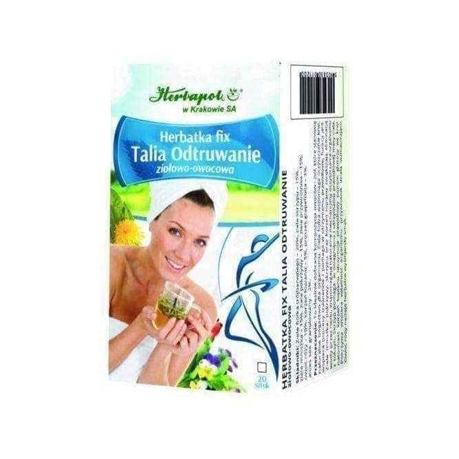 TEA TALIA detoxifies fix 2g x 20 sachets, herbal detox tea UK