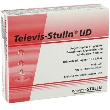 TELEVIS Stulln UD eye drops, burning and redness, conjunctivitis, hay fever, irritation - UKDorf 