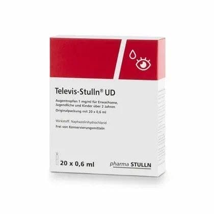 TELEVIS Stulln UD eye drops, burning and redness, conjunctivitis, hay fever, irritation - UKDorf 