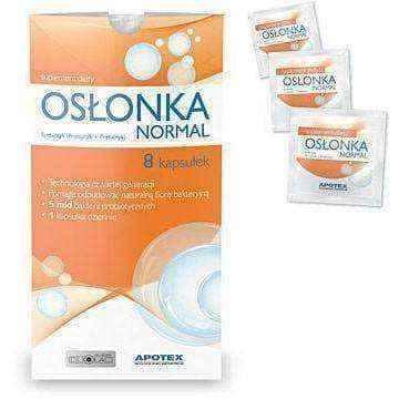 The casing NORMAL x 8 capsules, Bifidobacterium lactis UK