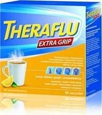 THERAFLU ExtraGrip x 10 sachets UK