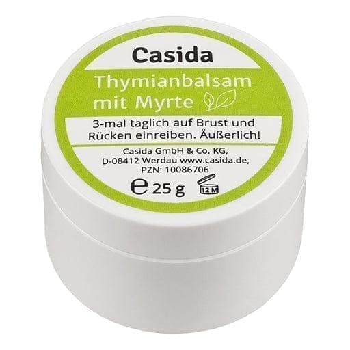 THYME BALSAM with myrtle for adults, shea butter, Jojoba wax, St. John's wort - UKDorf 