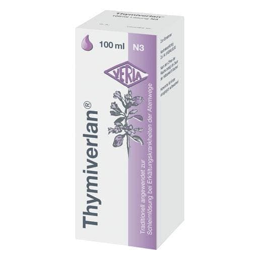 THYMIVERLAN oral liquid 100 ml UK