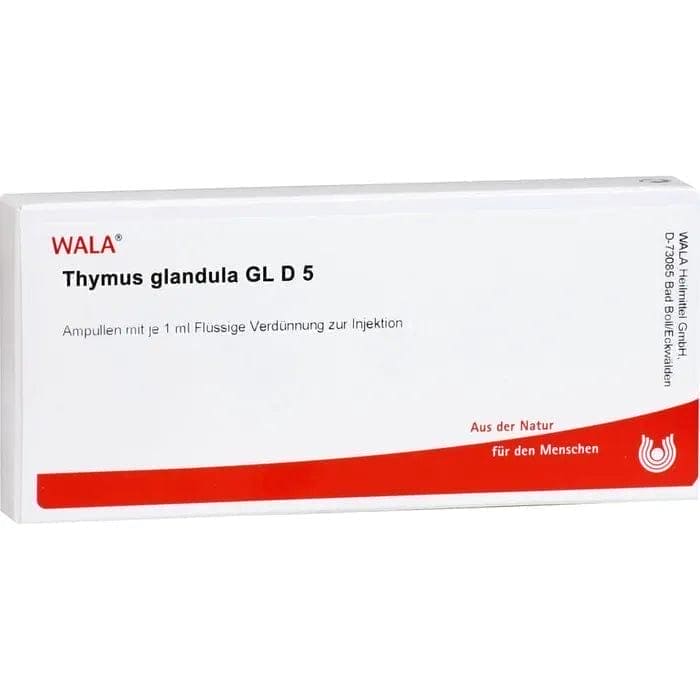 THYMUS GLANDULA GL D 5 ampoules UK