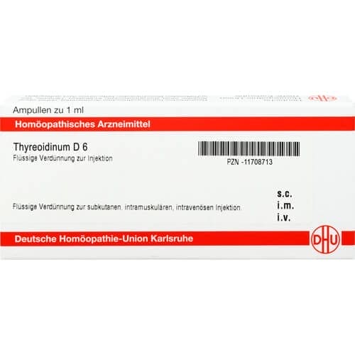 THYREOIDINUM D 6 ampoules - UKDorf 