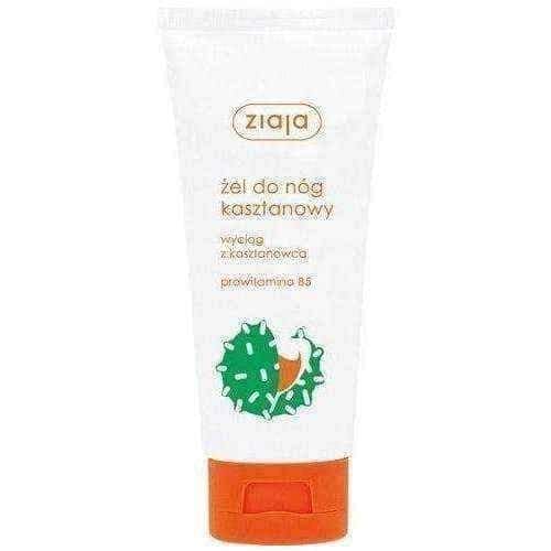 Tired legs, ZIAJA Chestnut gel for legs 100ml UK